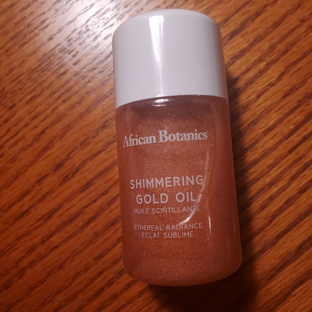 AFRICAN BOTANICS` – NWT Shimmering Gold Body Oil 60ml/2 fl oz